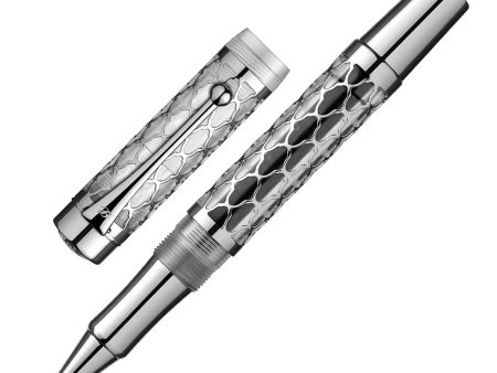 Laban Flora Roller Ball Pen - Silver Online