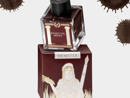 Laban Greek Mythology Ink Bottle, Demeter Brown - 50ml Online Hot Sale