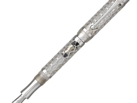 Laban Flora Fountain Pen - Silver Sale