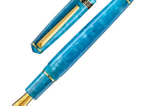 Laban Rosa Fountain Pen - Sky Blue GT Supply