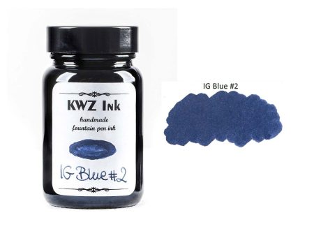 KWZ Iron Gall Blue #2 Ink Bottle - 60ml Fashion