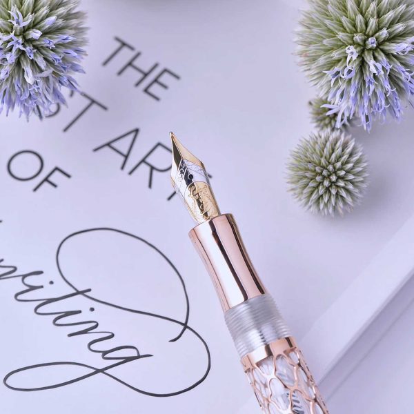 Laban Flora Fountain Pen - Rosegold Online