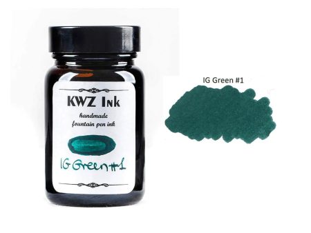 KWZ Iron Gall Green #1 Ink Bottle - 60ml Online now