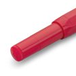 Kaweco Classic Sport Roller Ball Pen with Optional Clip - Red Discount