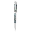 Laban Abalone Roller Ball Pen - Silver Online now