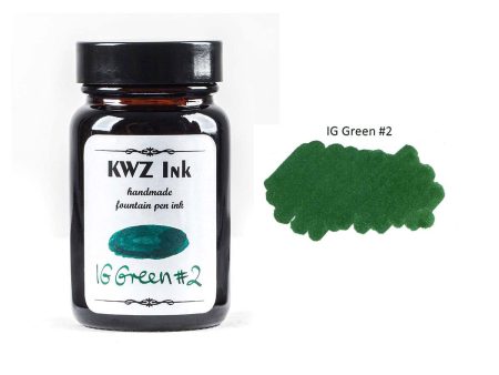 KWZ Iron Gall Green #2 Ink Bottle - 60ml on Sale