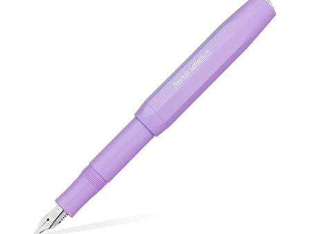 Kaweco Collection Fountain Pen with Optional Clip - Light Lavender (Special Edition) For Sale