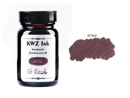 KWZ Iron Gall Red Ink Bottle - 60ml Fashion