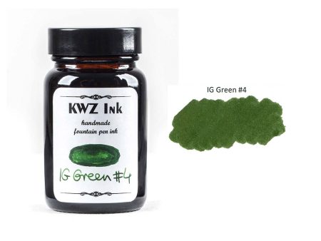 KWZ Iron Gall Green #4 Ink Bottle - 60ml Online now