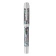 Laban Abalone Roller Ball Pen - Silver Online now