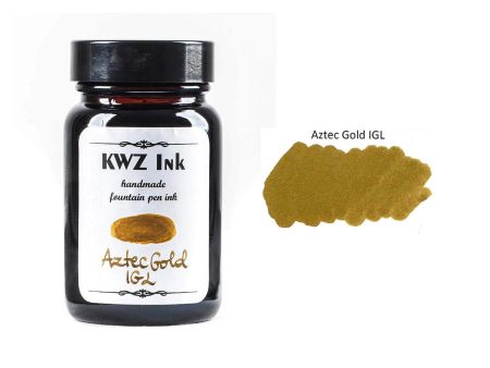 KWZ Iron Gall Aztec Gold Ink Bottle - 60ml Sale