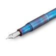 Kaweco Supra Fountain Pen with Optional Clip - Fire Blue Sale