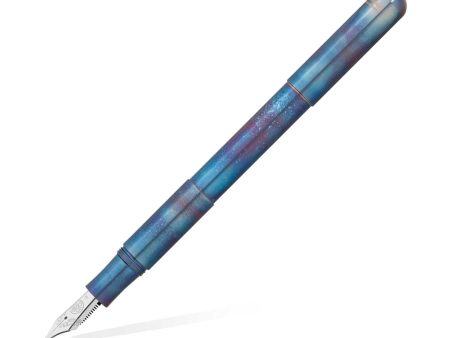 Kaweco Supra Fountain Pen with Optional Clip - Fire Blue Sale