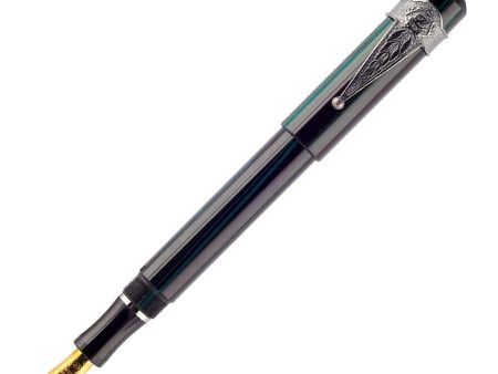 Laban Ebonite Fountain Pen - Green CT For Discount