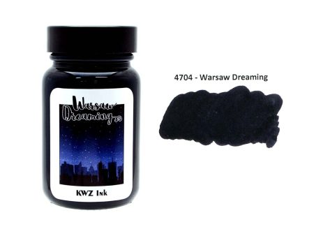 KWZ Standard Warsaw Dreaming Ink Bottle, Black  - 60ml on Sale