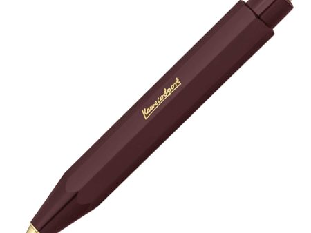 Kaweco Classic Sport 0.7mm Mechanical Pencil with Optional Clip - Bordeaux Online