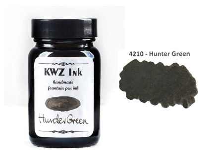 KWZ Standard Hunter Green Ink Bottle - 60ml For Discount