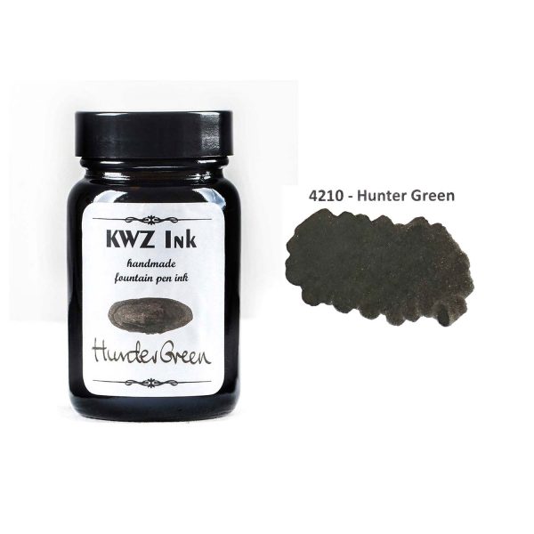 KWZ Standard Hunter Green Ink Bottle - 60ml For Discount