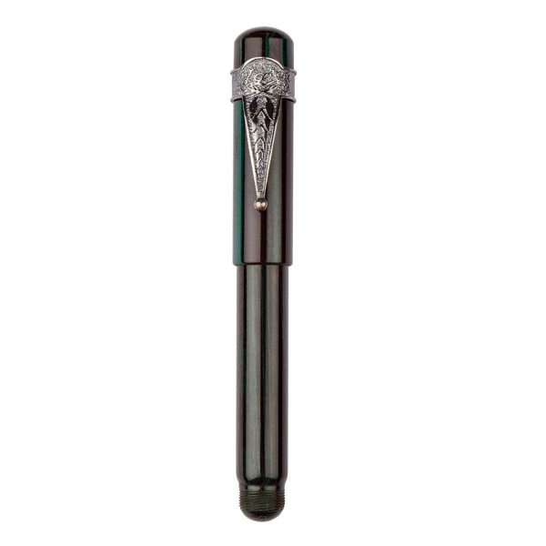 Laban Ebonite Fountain Pen - Green CT For Discount