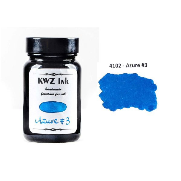 KWZ Standard Azure #3 Ink Bottle, Blue  - 60ml Fashion