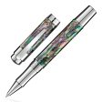 Laban Abalone Roller Ball Pen - Silver Online now