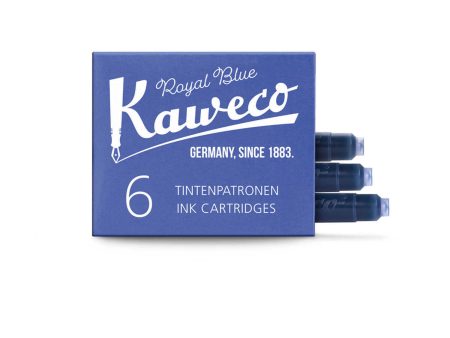 Kaweco Small Ink Cartridges, Royal Blue - Pack Of 6 Cheap