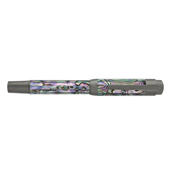 Laban Abalone Roller Ball Pen - Gunmetal Online Hot Sale