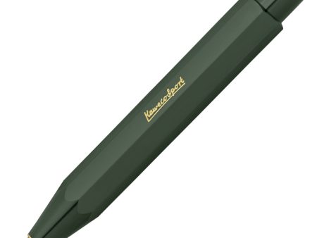 Kaweco Classic Sport 0.7mm Mechanical Pencil with Optional Clip - Green Online Hot Sale