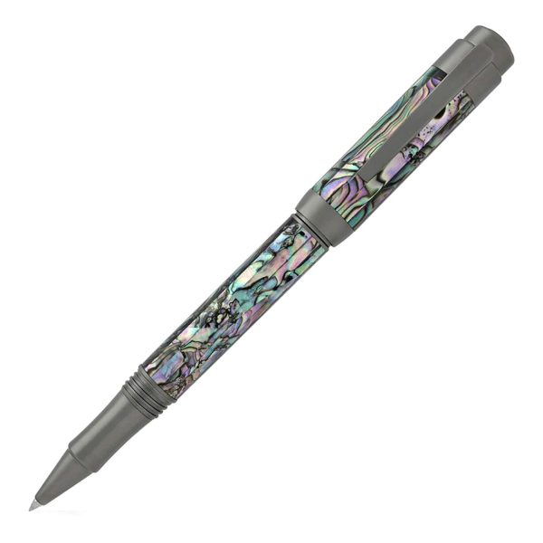 Laban Abalone Roller Ball Pen - Gunmetal Online Hot Sale