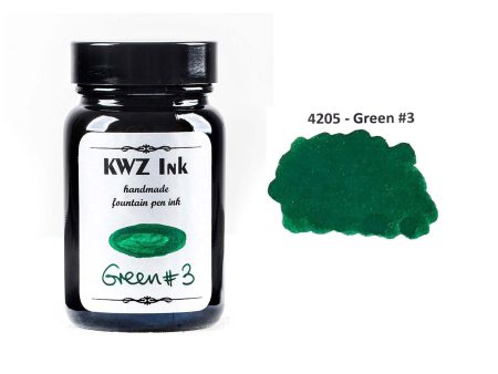 KWZ Standard Green #3 Ink Bottle - 60ml Online