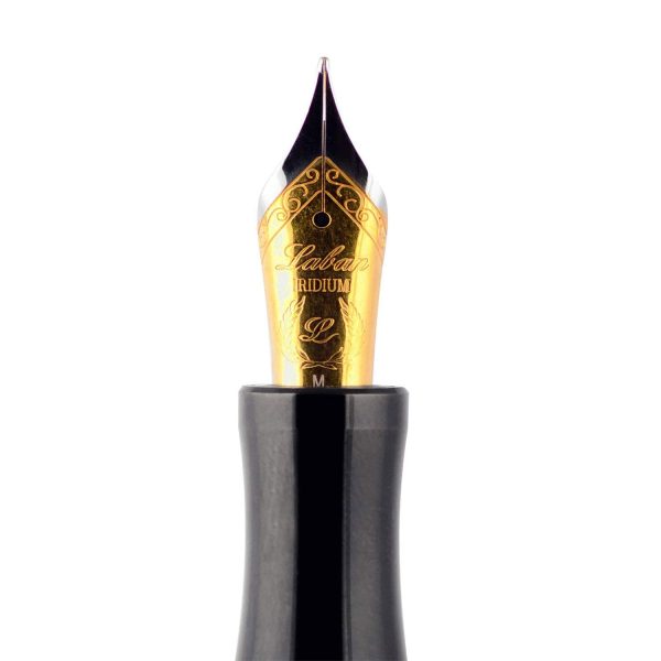 Laban Ebonite Fountain Pen - Orange CT on Sale