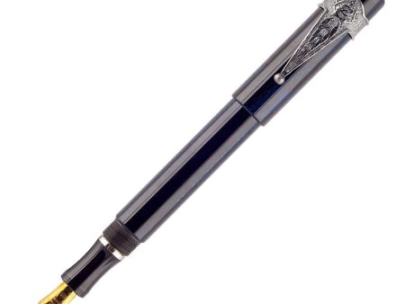 Laban Ebonite Fountain Pen - Blue CT Online