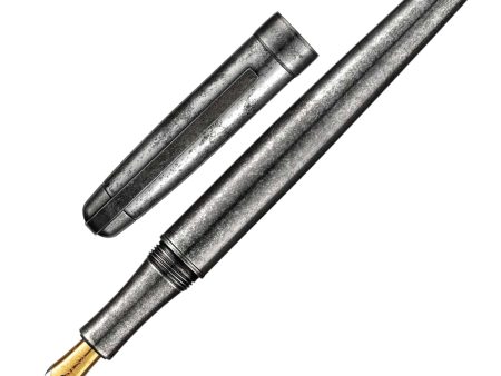 Laban Antique Fountain Pen - Gunmetal Supply