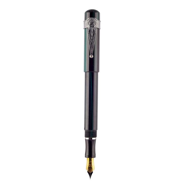 Laban Ebonite Fountain Pen - Green CT For Discount